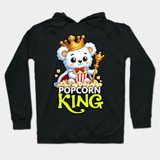 King popcorn Bear Hoodie